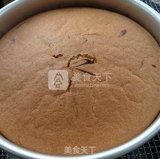 酸奶双色戚风蛋糕的做法步骤:22