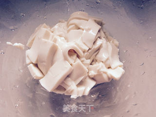 葱花豆腐羹的做法步骤:2