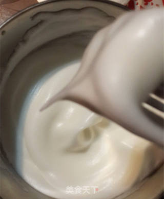 #菠菜红豆戚风蛋糕的做法图解6