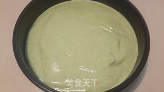 菠菜红豆戚风蛋糕的做法步骤:7