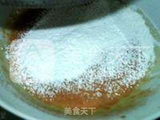 茄红素戚风蛋糕的做法步骤:5