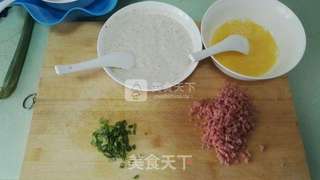豆渣鸡蛋饼的做法步骤:2