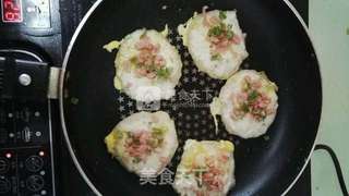 豆渣鸡蛋饼的做法步骤:5