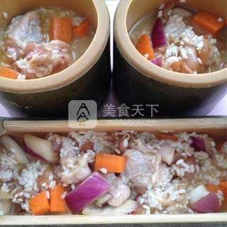 竹筒饭的做法步骤:9