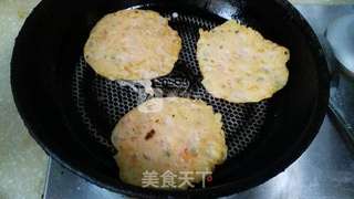 土豆胡萝卜软煎饼的做法步骤:9
