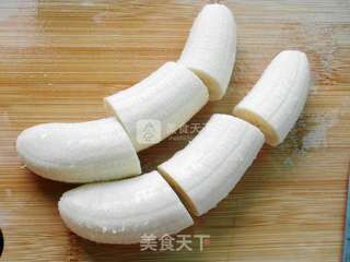 燕麦香蕉卷的做法步骤:2