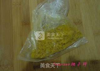 咸蛋黄豆腐的做法步骤:4
