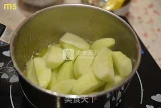 秘制酿青苹果的做法步骤:5