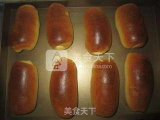 香肠肉松面包的做法步骤:8