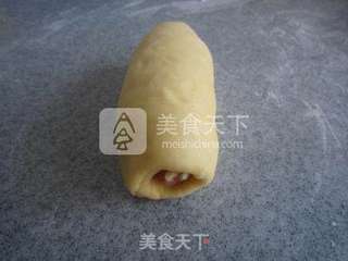 香肠肉松面包的做法步骤:5