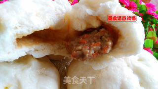 胡萝卜肉包的做法步骤:11