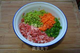 鸡蛋夹心丸子的做法步骤:3