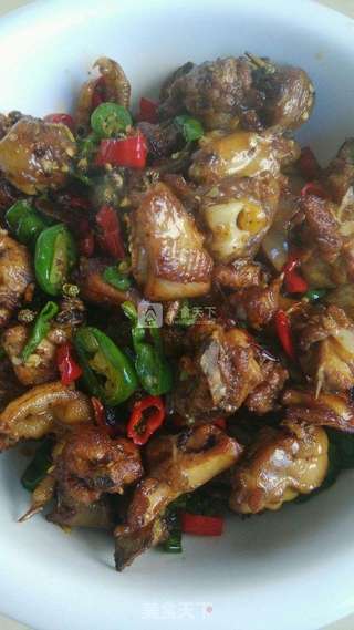麻椒辣炒鸡的做法步骤：9