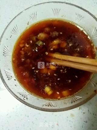 懒人蒜蘸饺子皮的做法步骤：3