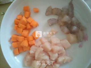 家味鸡里蹦的做法步骤:4