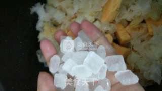红薯银耳羹的做法步骤:5