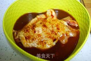 香菇鸡腿面的做法步骤:3