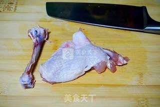 香菇鸡腿面的做法步骤:2