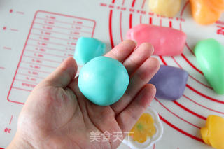 缤纷立体月饼的做法步骤:14