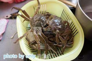 盐烤蟹的做法步骤:2