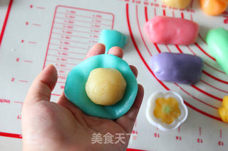 缤纷立体月饼的做法步骤:13