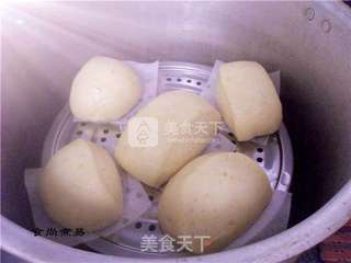 刀切南瓜馒头的做法步骤:9