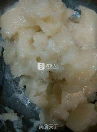 紫薯蔓越梅冰皮月饼的做法步骤:5
