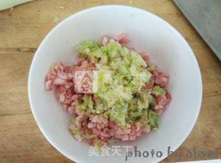 豇豆酿肉的做法步骤:6