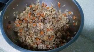 香菇糯米烧麦的做法步骤:10