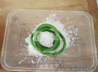 豇豆酿肉的做法步骤:7