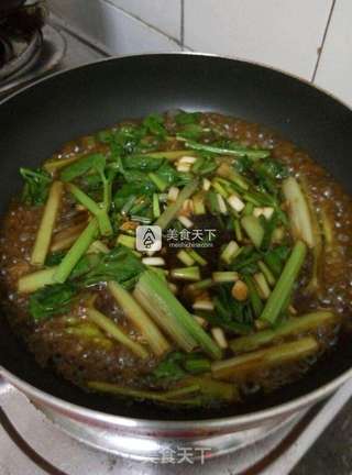 芹菜沙丁鱼的做法步骤:5