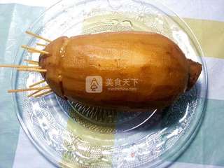 麻辣糯米莲藕的做法步骤:9