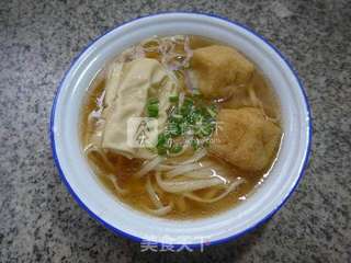 油豆腐面结面的做法步骤:8