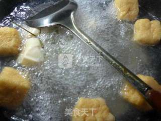 油豆腐面结面的做法步骤:2