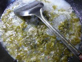 雪菜五花肉面疙瘩的做法步骤：6