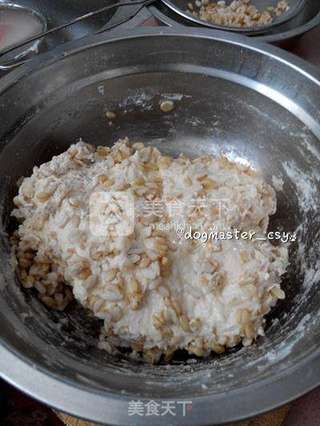 【燕麦面包】最香最淳朴的味道的做法步骤:4