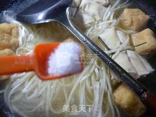 油豆腐面结面的做法步骤:6