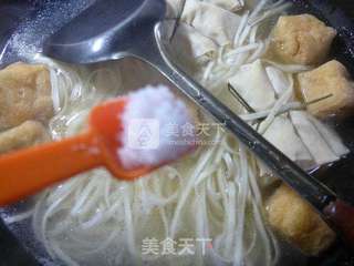 油豆腐面结面的做法步骤:5