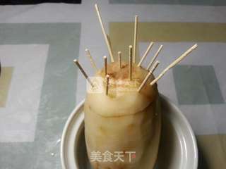 麻辣糯米莲藕的做法步骤:5