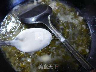 雪菜五花肉面疙瘩的做法步骤：7