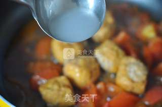茄汁酿油豆腐的做法步骤:12