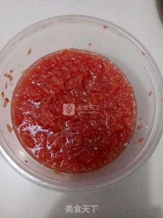 蜂蜜西柚酱的做法步骤:5