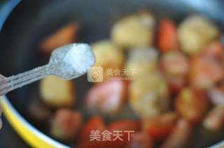 茄汁酿油豆腐的做法步骤：7