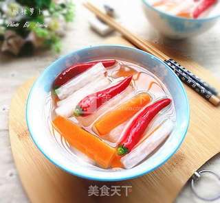 酸辣萝卜---一道开胃小菜的做法步骤:8