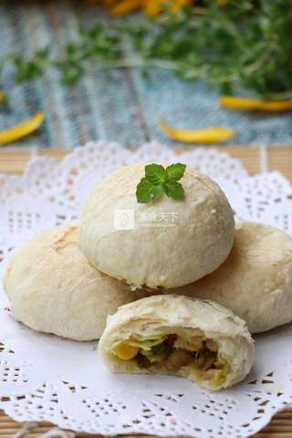 苏式咖喱鸡肉月饼的做法步骤:18
