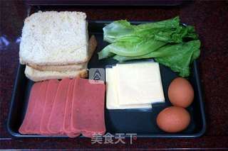 DIY三明治的做法步骤:8