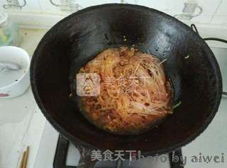 肉末炒粉丝的做法步骤:8