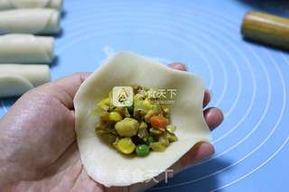 苏式咖喱鸡肉月饼的做法步骤:16