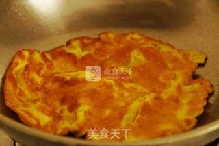 烤肉蛋菜卷的做法步骤:6