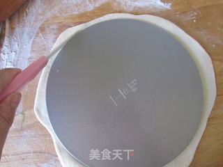 黑芝麻花样面包的做法步骤:5